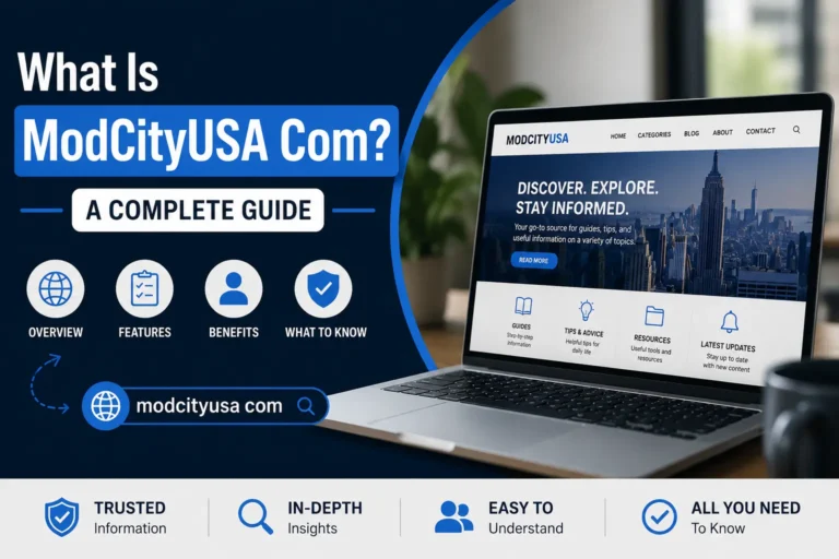 Modcityusa. com: Exploring Modern Trends and Digital Content