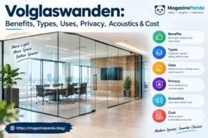Volglaswanden: Stylish, Flexible and Practical Glass Walls
