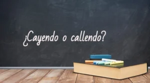 cayendo o callendo