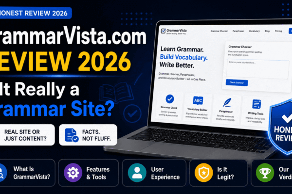 Grammarvista.com: The Complete Guide to Clearer English Writing
