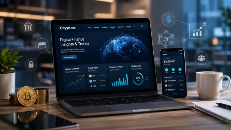 coyyn .com: A Complete Guide to Digital Finance and the New Economy