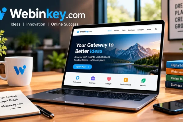 webinkey.com: A Comprehensive Guide to the Multi-Category Publishing Platform