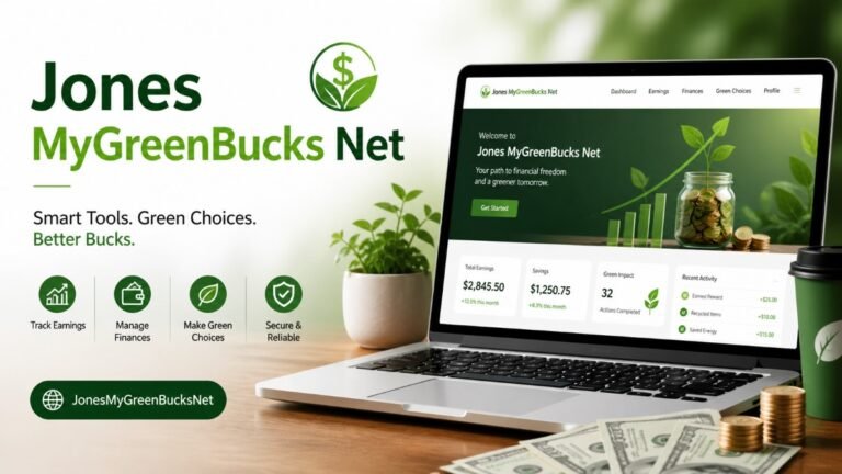 MyGreenBucks Net Jones: What It Means and What to Verify