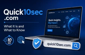 Quick10sec com: Complete Guide to the Digital Platform